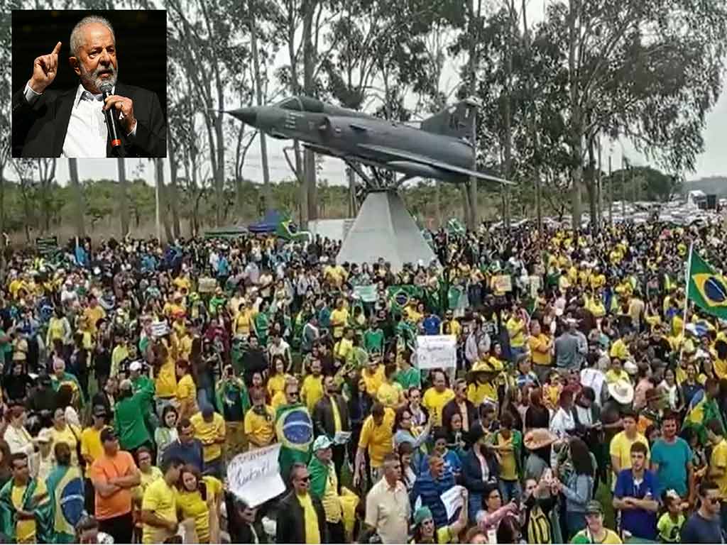 Lula por acabar con actos de protestas en cuarteles de Brasil