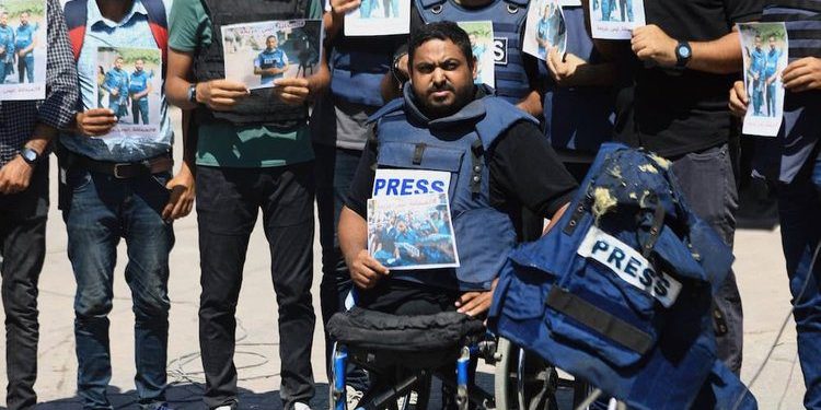 gaza-israel-palestine-funeral-protest-ismail-al-ghoul-cameraman-al-jazeera-getty